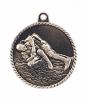 Wrestling High Relief Medal