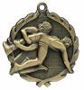 Wrestling Wreath Medals