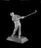 Silver Mens Golf Signature Resin