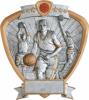 Mens Basketball Shield Resin